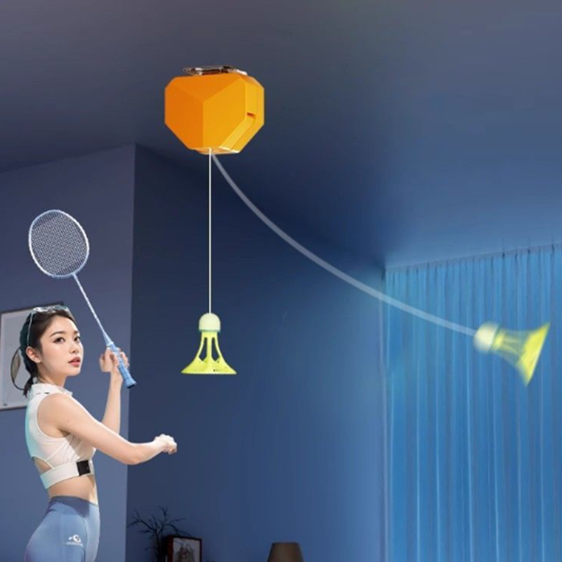 Badminton Single - Adjustable Rebound Badminton Trainer Single Practice
