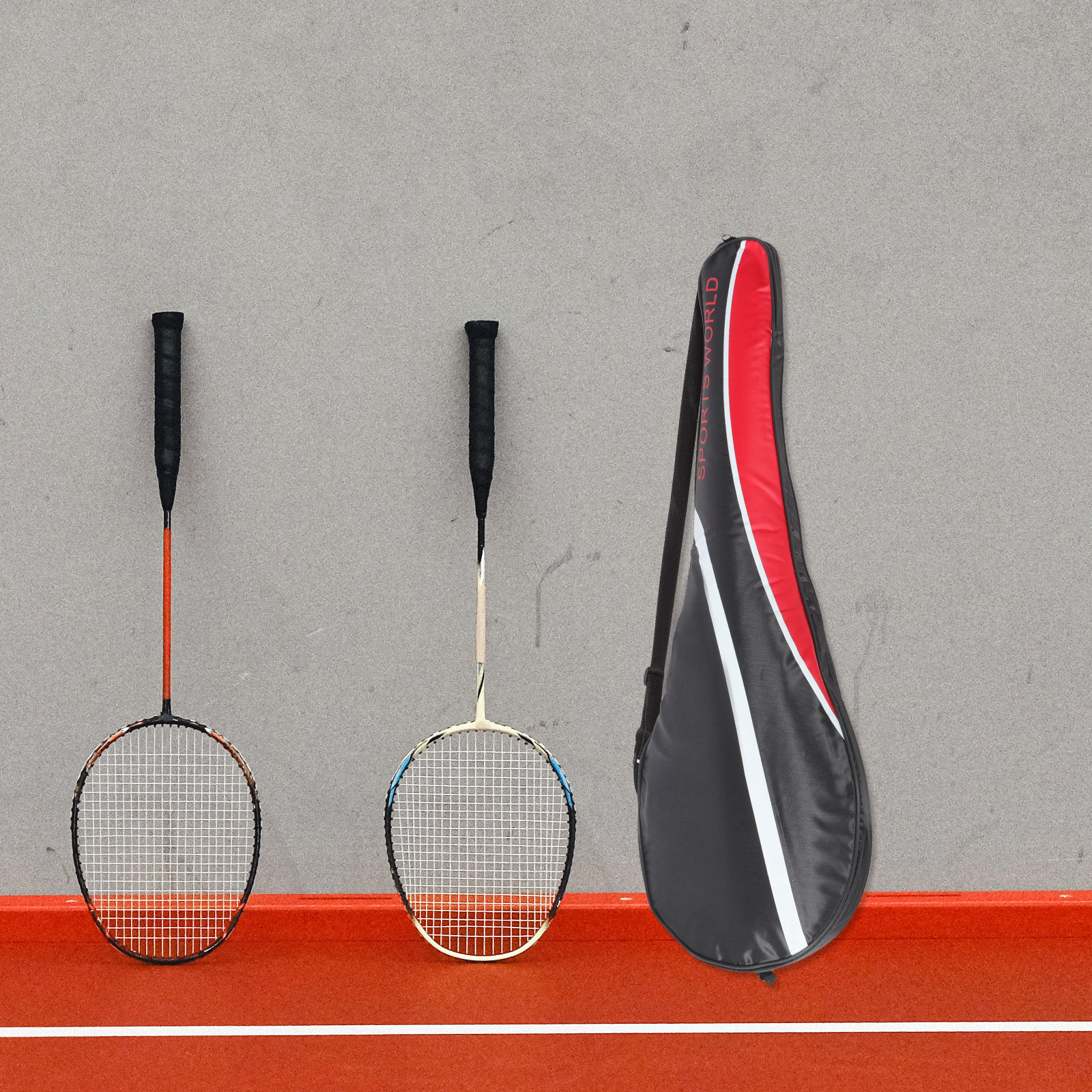 Badminton Single - Badminton Carry Bag Racket Case Unisex
