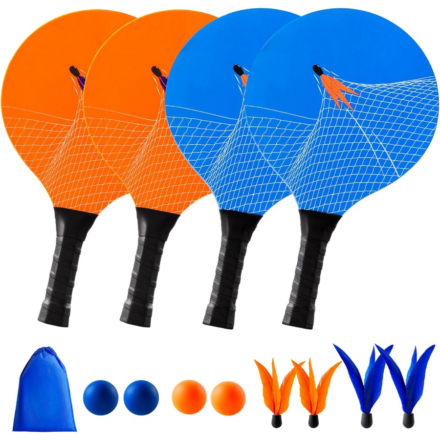 Badminton Fun Game - Outdoor Game, Yard Game, Beach Paddle