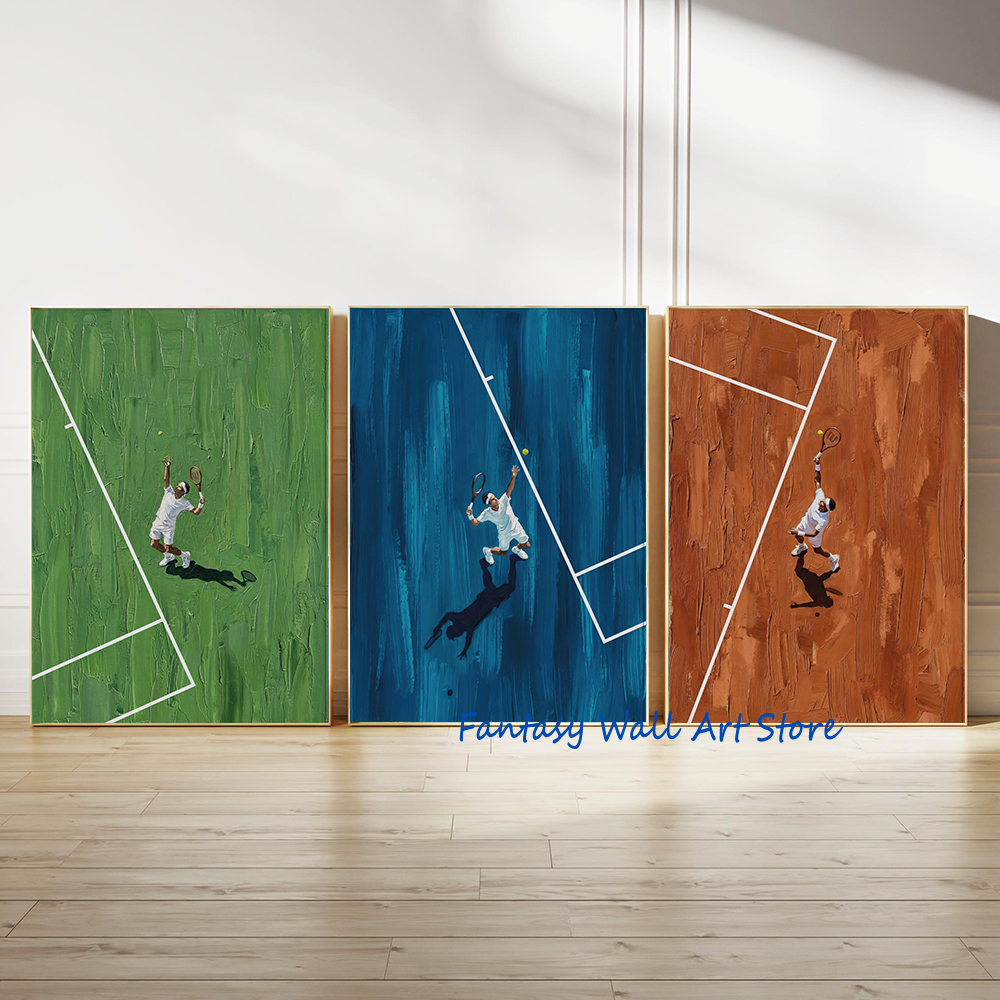 Badminton League - Tennis Poster World Champion Tennis Sports