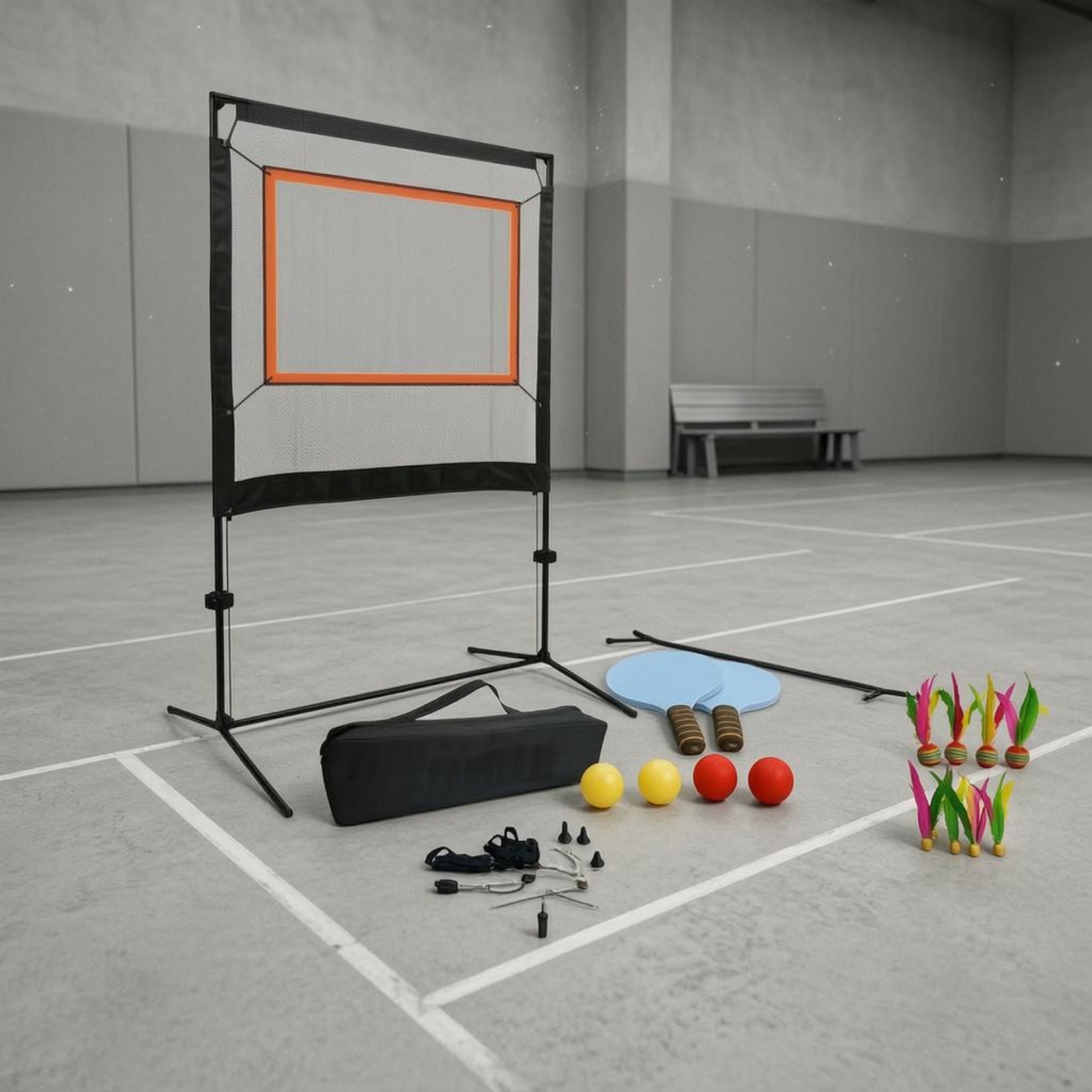 Badminton Practice Net Mesh Fr - Badminton Netting reseña y precio