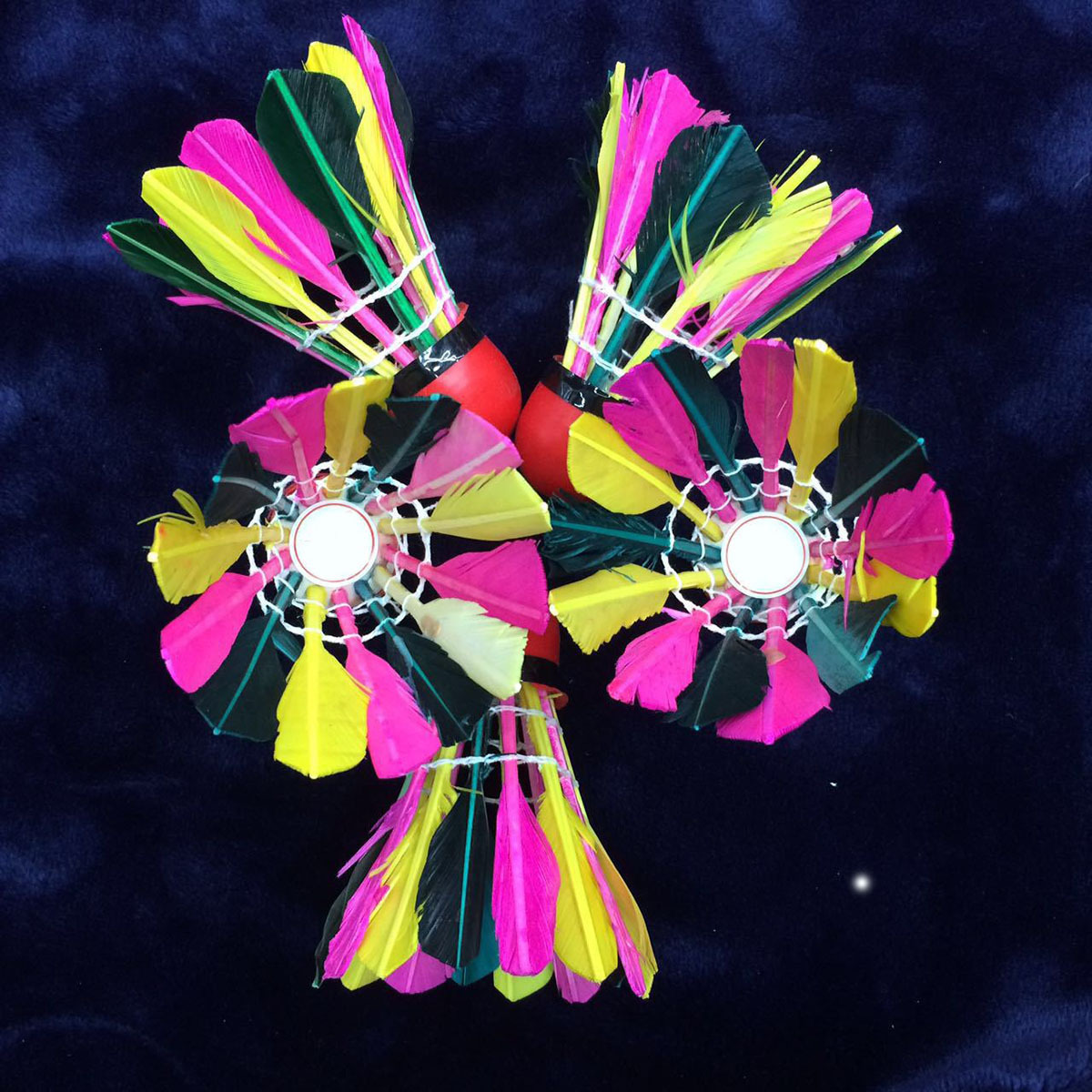 11Pcs Colorful Shuttlecock Dur - Badminton Fun Game reseña y precio