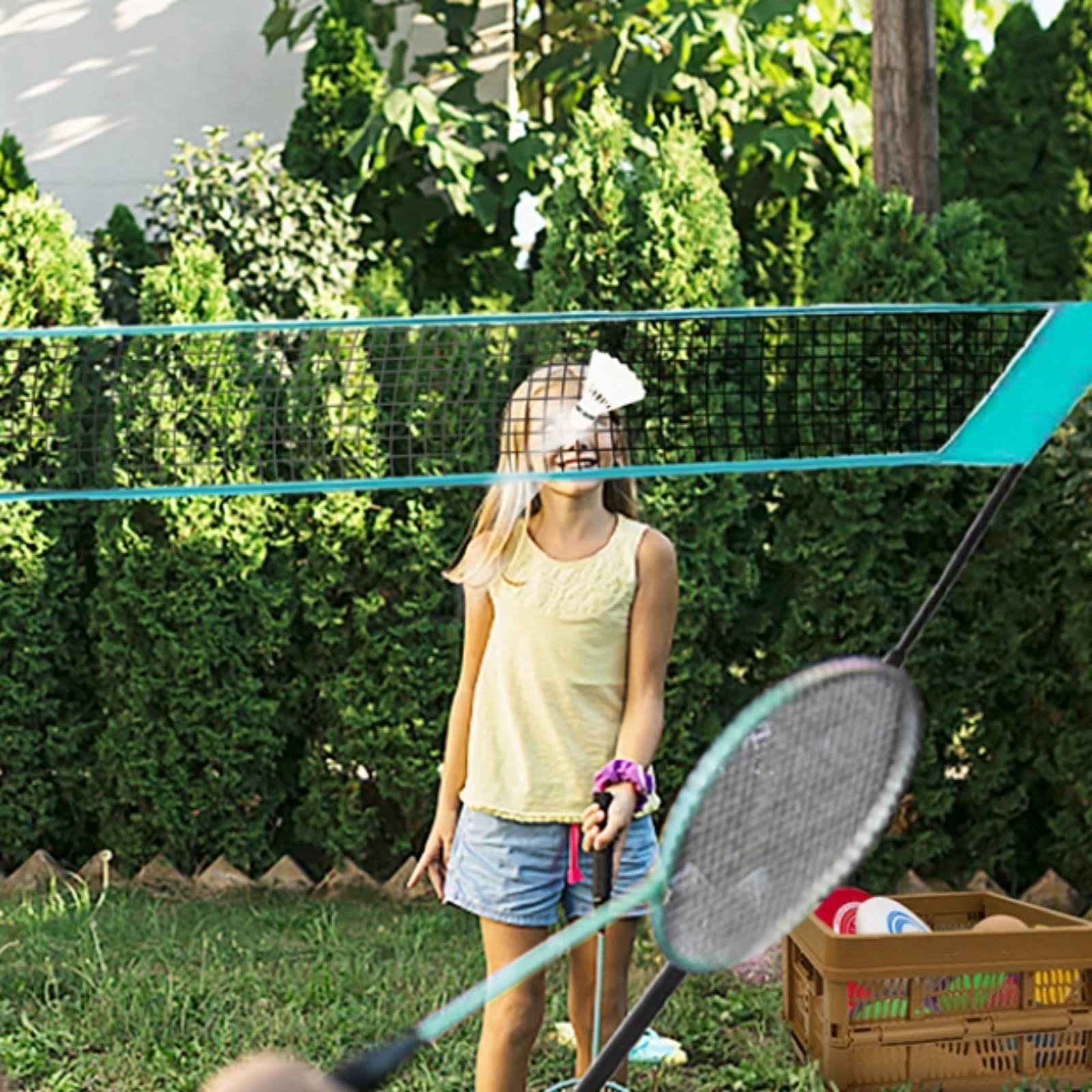 Badminton Net Frame Kit Compac - Badminton Netting reseña y precio