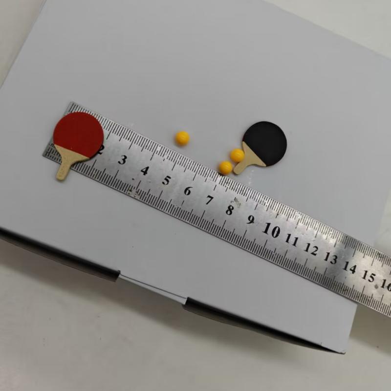 1Set Dollhouse Miniature Ping  - Badminton League reseña y precio