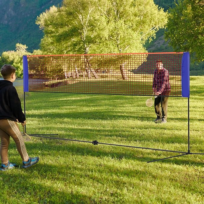 Portable Badminton Net Small S - Badminton Netting reseña y precio
