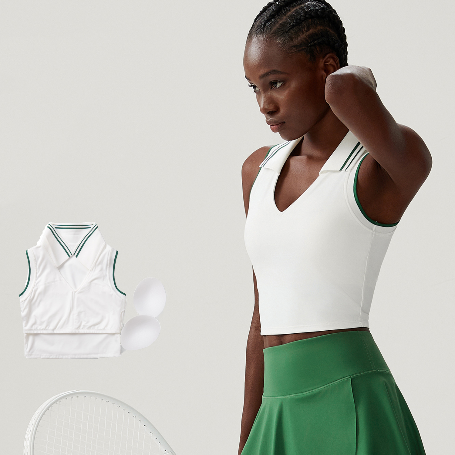 Outdoor Sports Outfits for Wom - Badminton Outfit reseña y precio