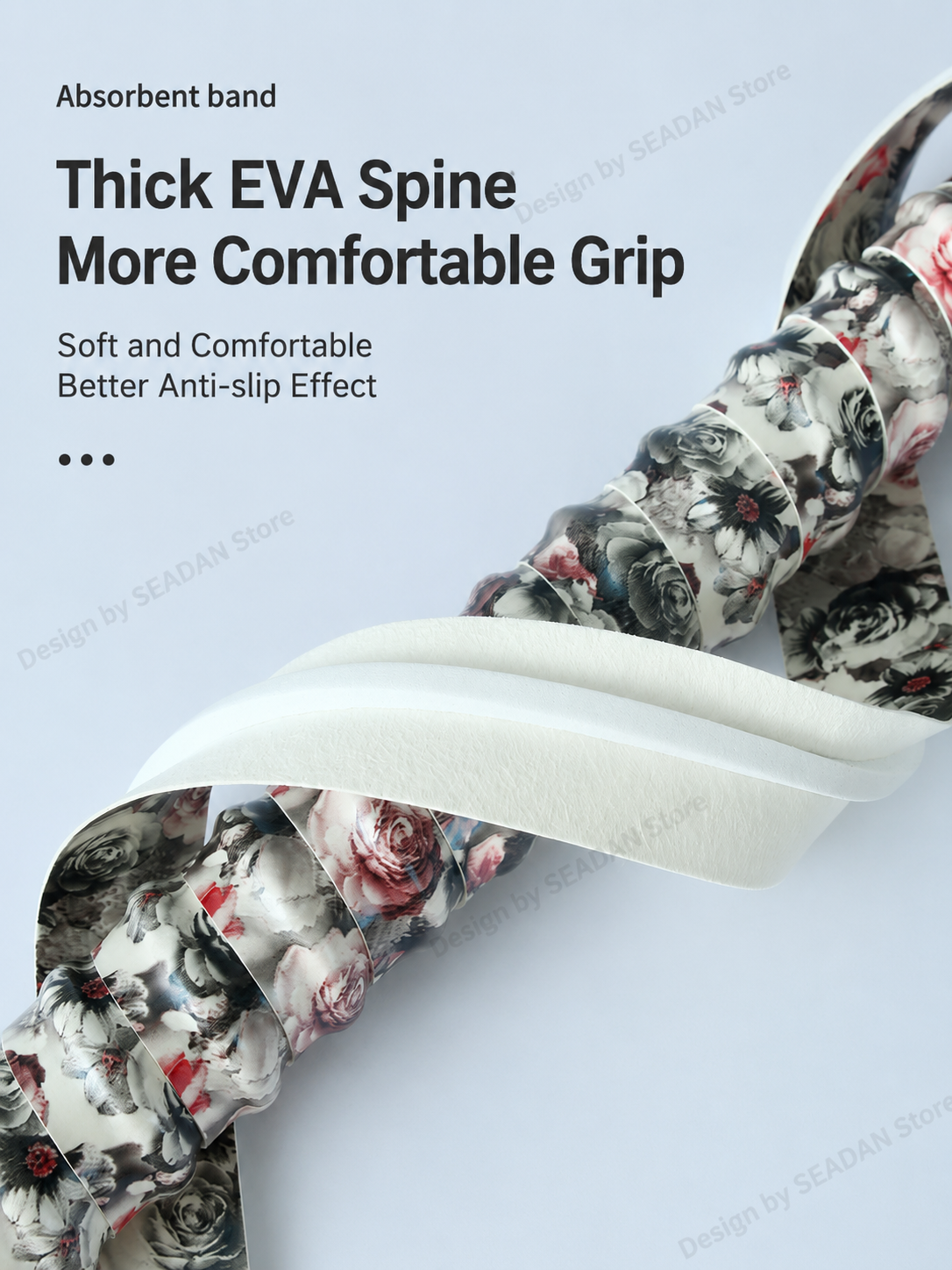 1.5m Floral Dragon Pattern Fis - Badminton Grip Tape reseña y precio