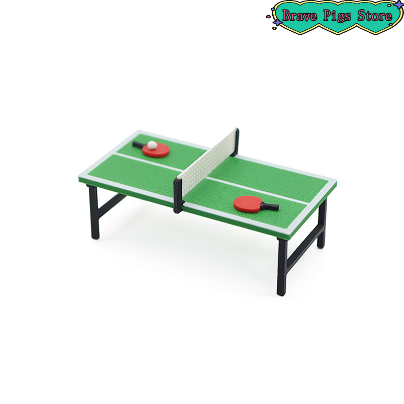 1:12 Miniature Table Tennis Ra - Badminton League reseña y precio