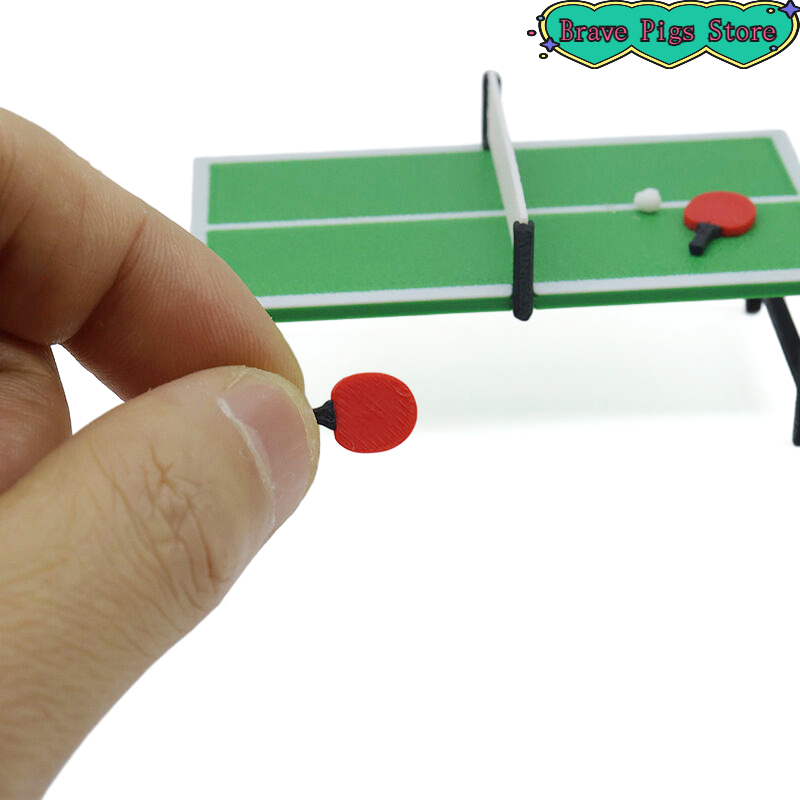 1:12 Miniature Table Tennis Ra - Badminton League reseña y precio