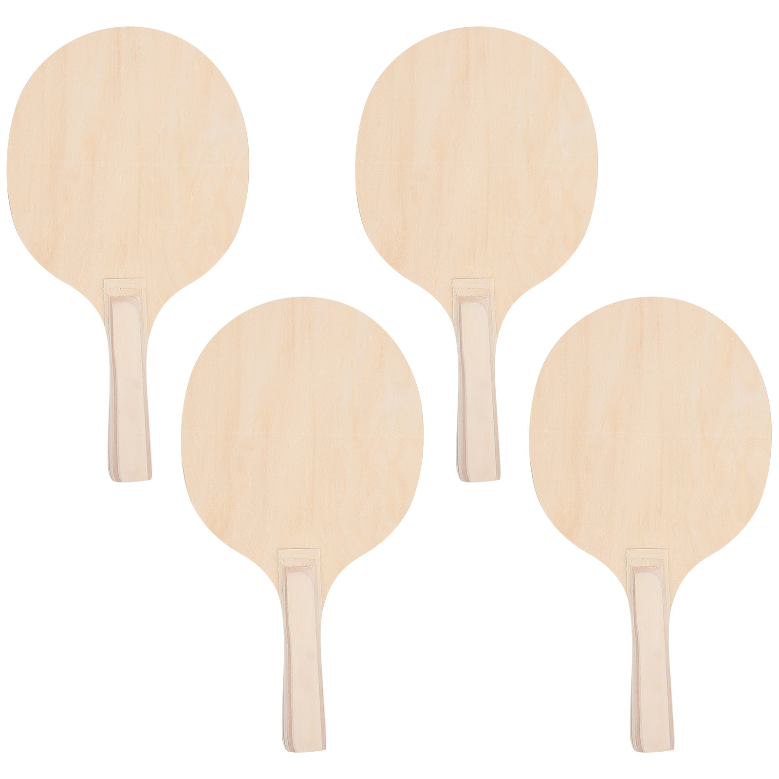 4Pcs Badminton Paddles Solid W - Badminton Fun Game reseña y precio