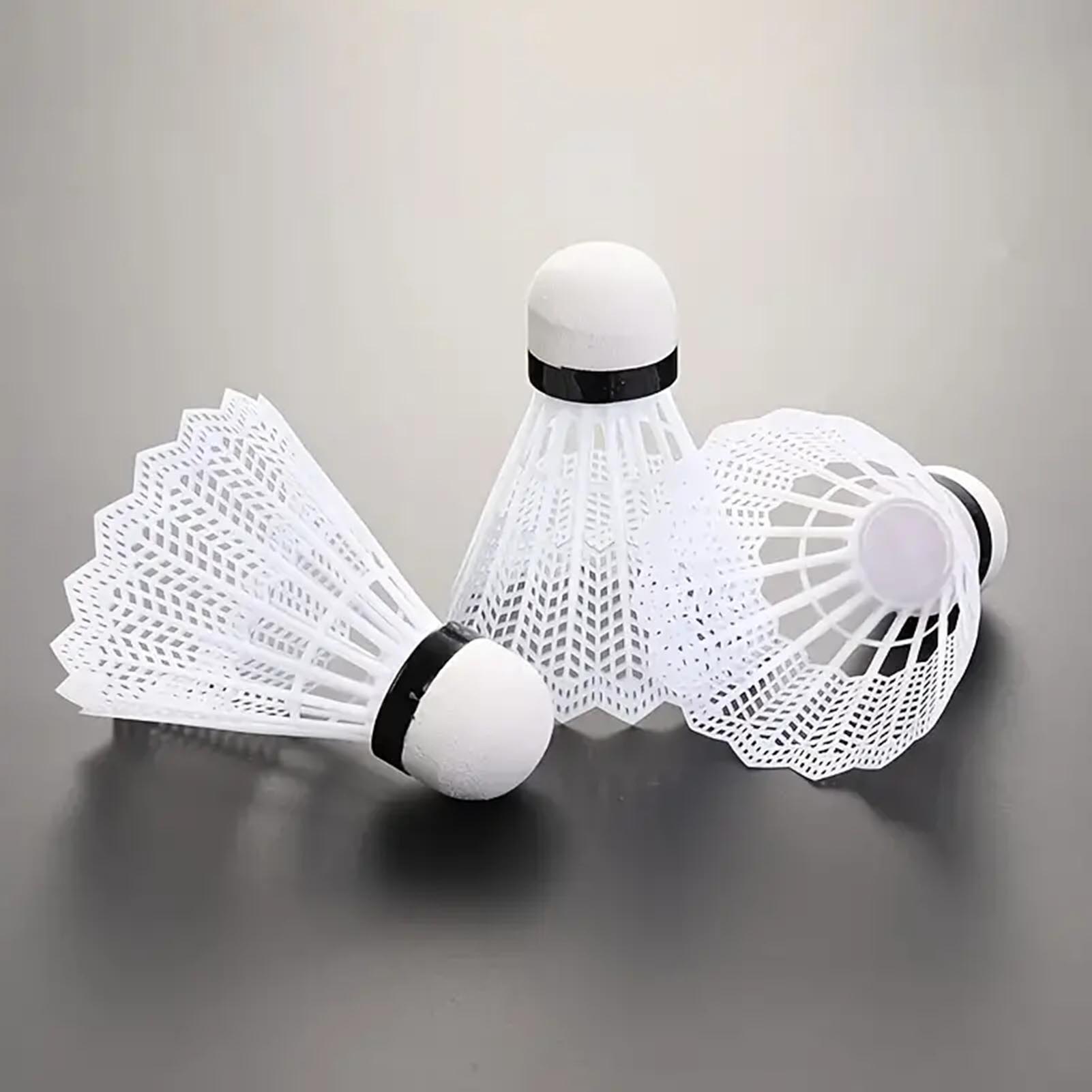 12pcs White Badminton Shuttlec - Badminton Fun Game reseña y precio