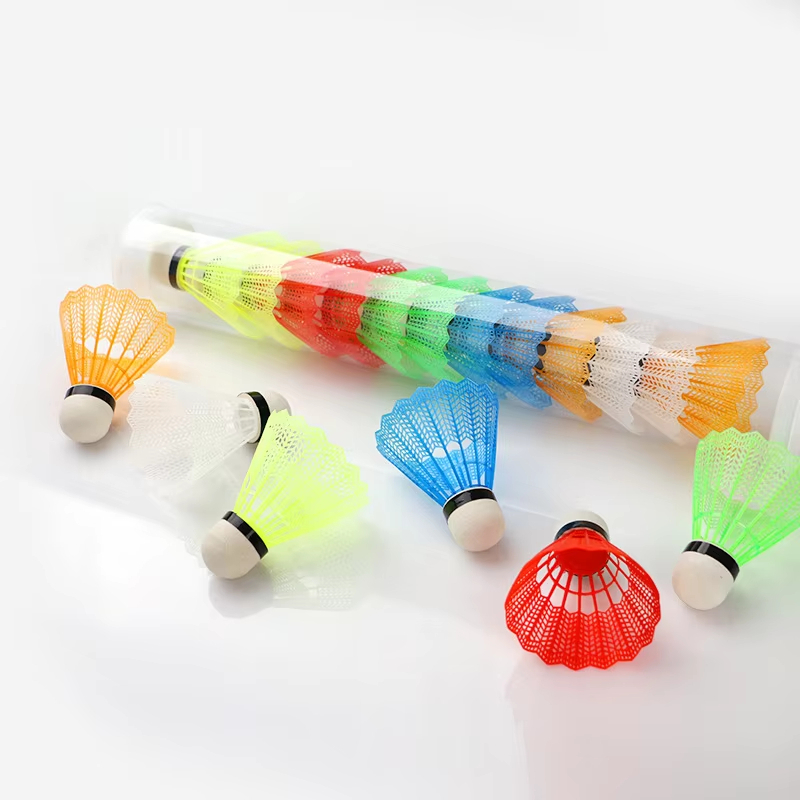 12 Pcs/Set Colorful Shuttlecoc - Badminton League reseña y precio