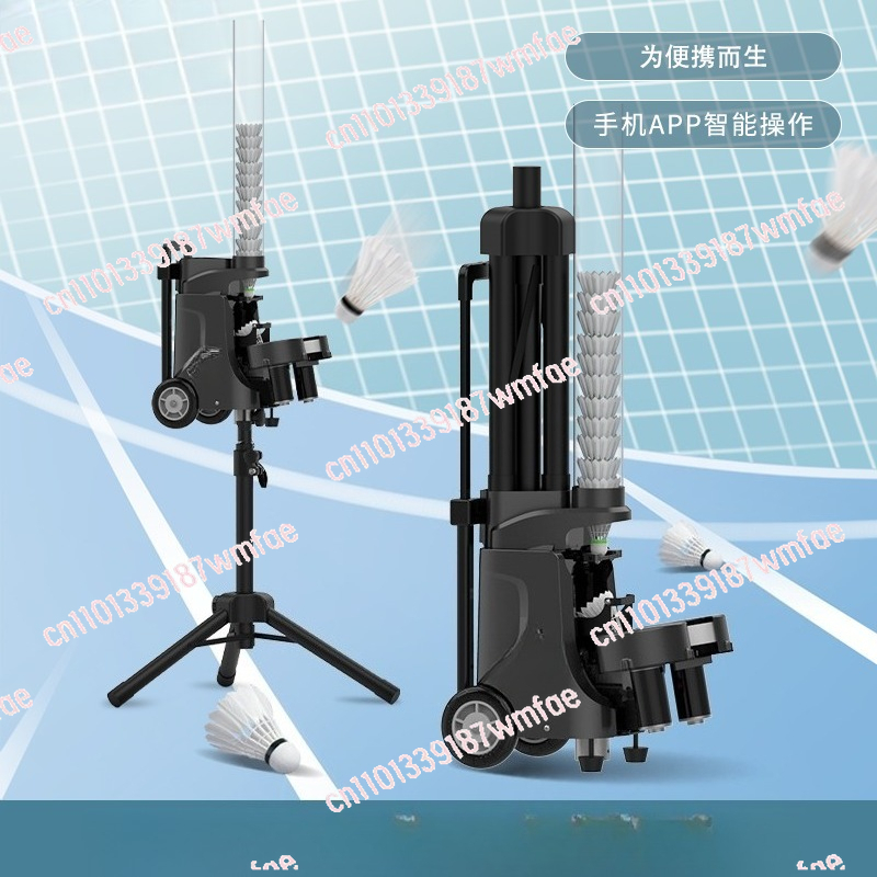 Badminton serve machine Portab - Badminton Single reseña y precio