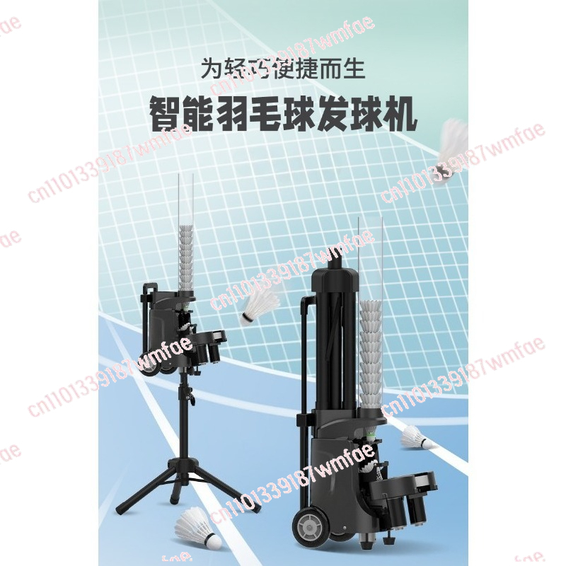 Badminton serve machine Portab - Badminton Single reseña y precio