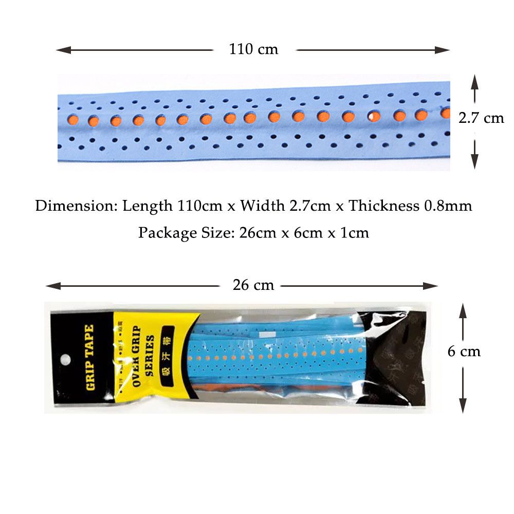 1.1m Anti-slip Tennis Badminto - Badminton Grip Tape reseña y precio
